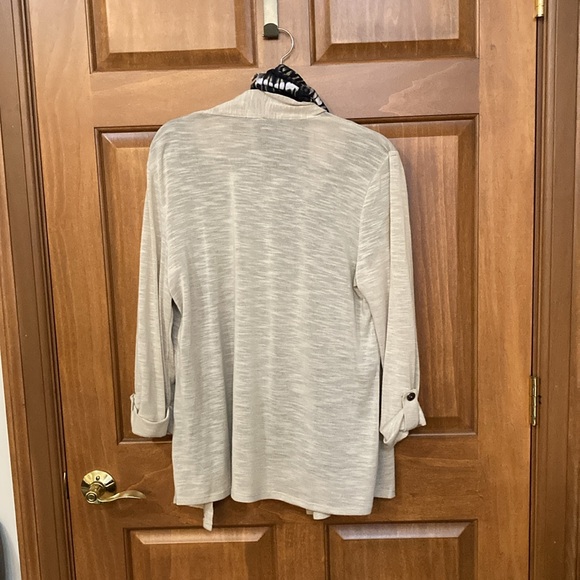 Notations 3pc top jacket size 1X with built in Cami. NWOT - Picture 6 of 7